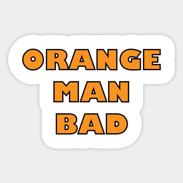 Orange man sales bad shirt